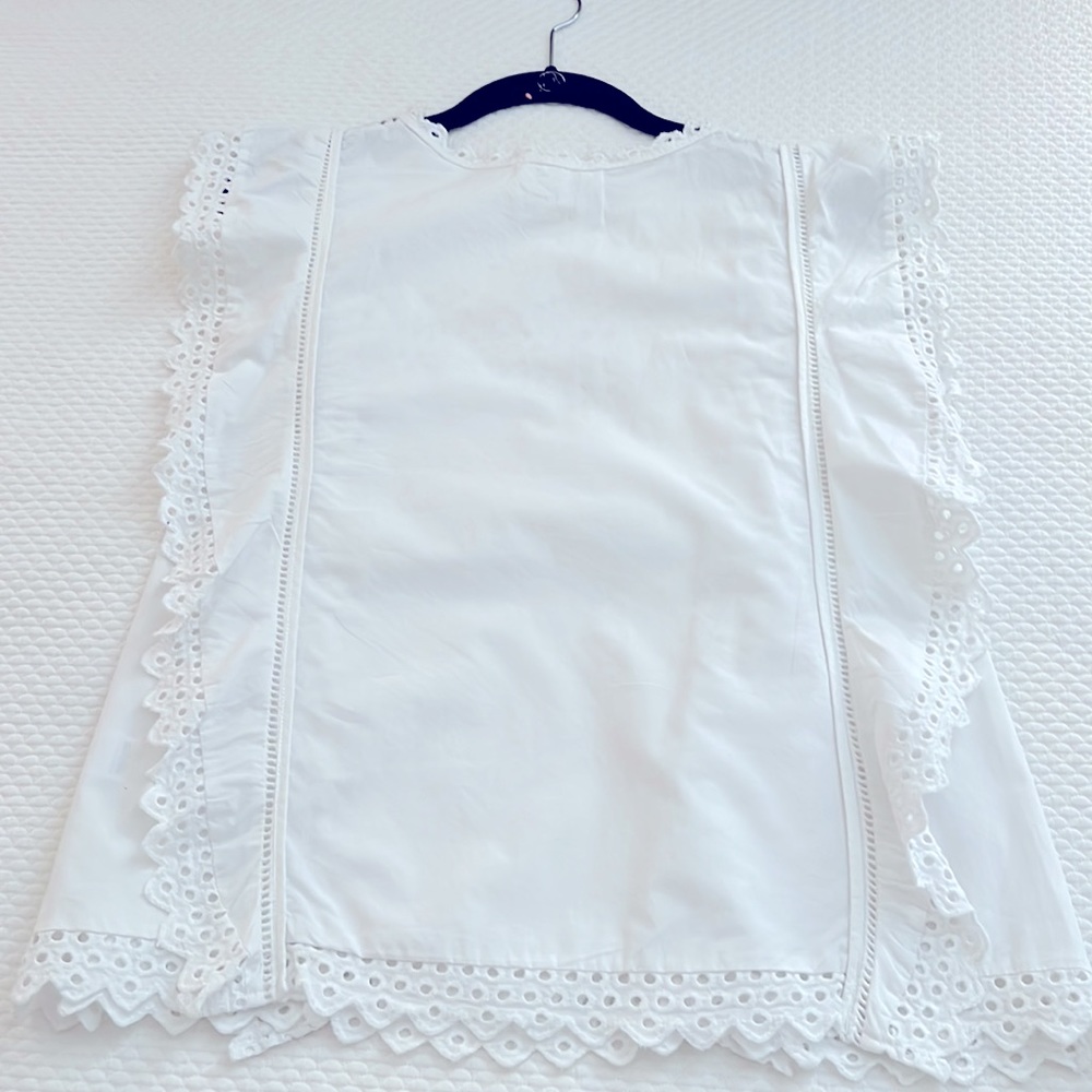 Endless Rose White Eyelet Top - Picture 3 of 3